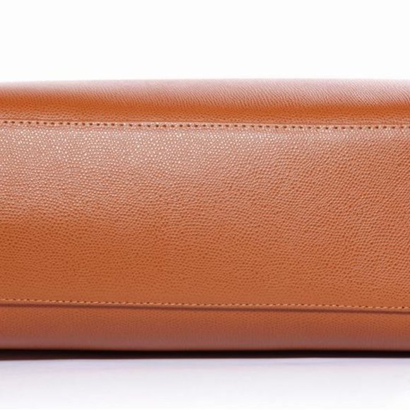 Bintou Brown Italian Leather Handbag - Picture 3 of 6